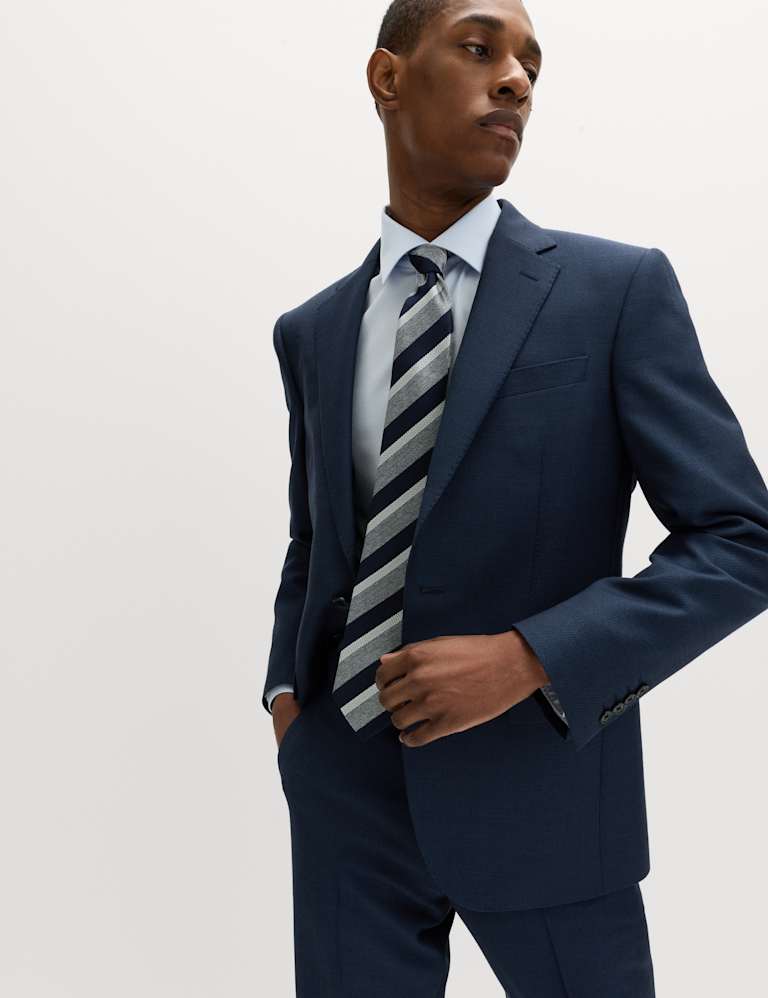2 Piece Regular Fit Pure Wool Suit 1 of 6