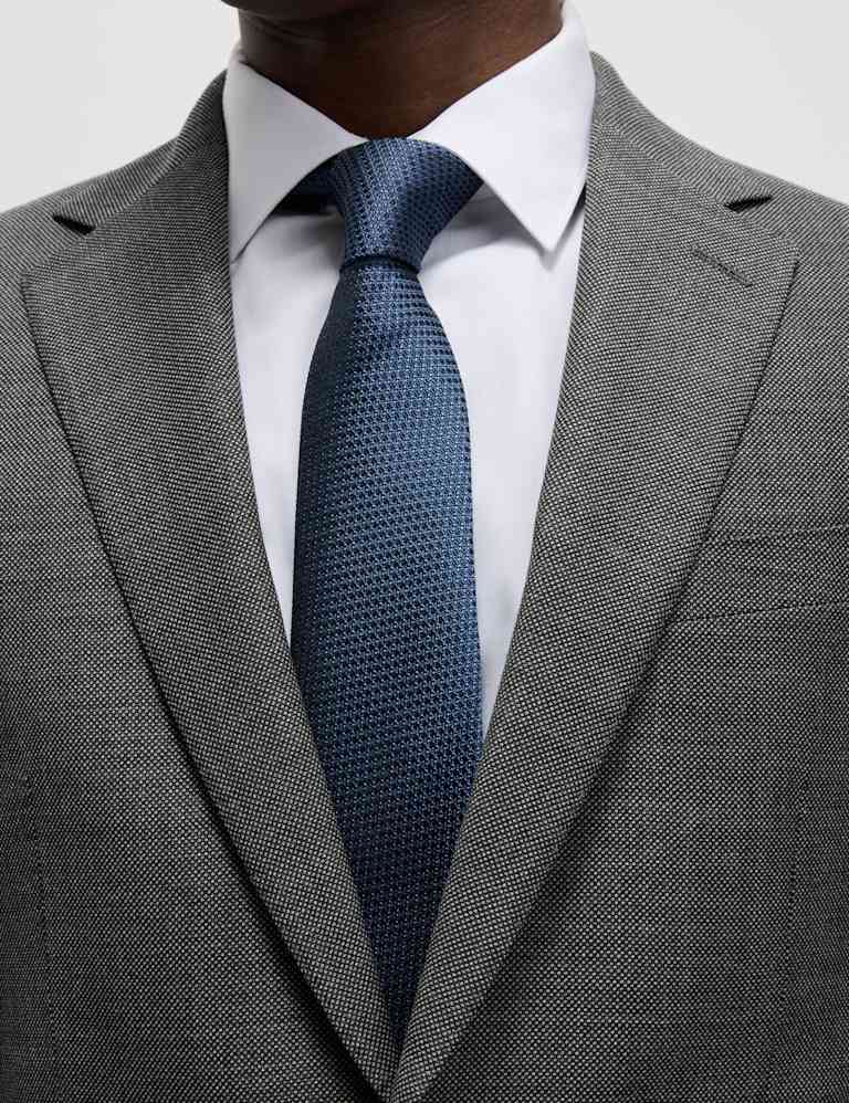 3 Piece Regular Fit Pure Wool Suit 1 of 9