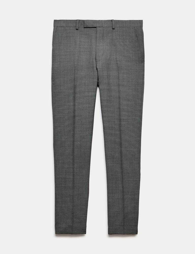 3 Piece Slim Fit Pure Wool Suit 3 of 9