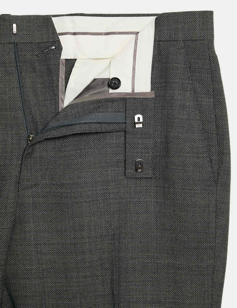 2 Piece Regular Fit Pure Wool Suit 5 of 6