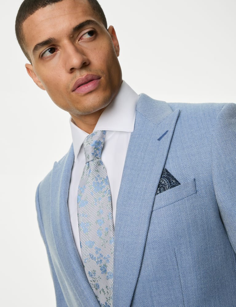 Regular Fit Wool Blend Suit Jacket | M&S Collection | M&S