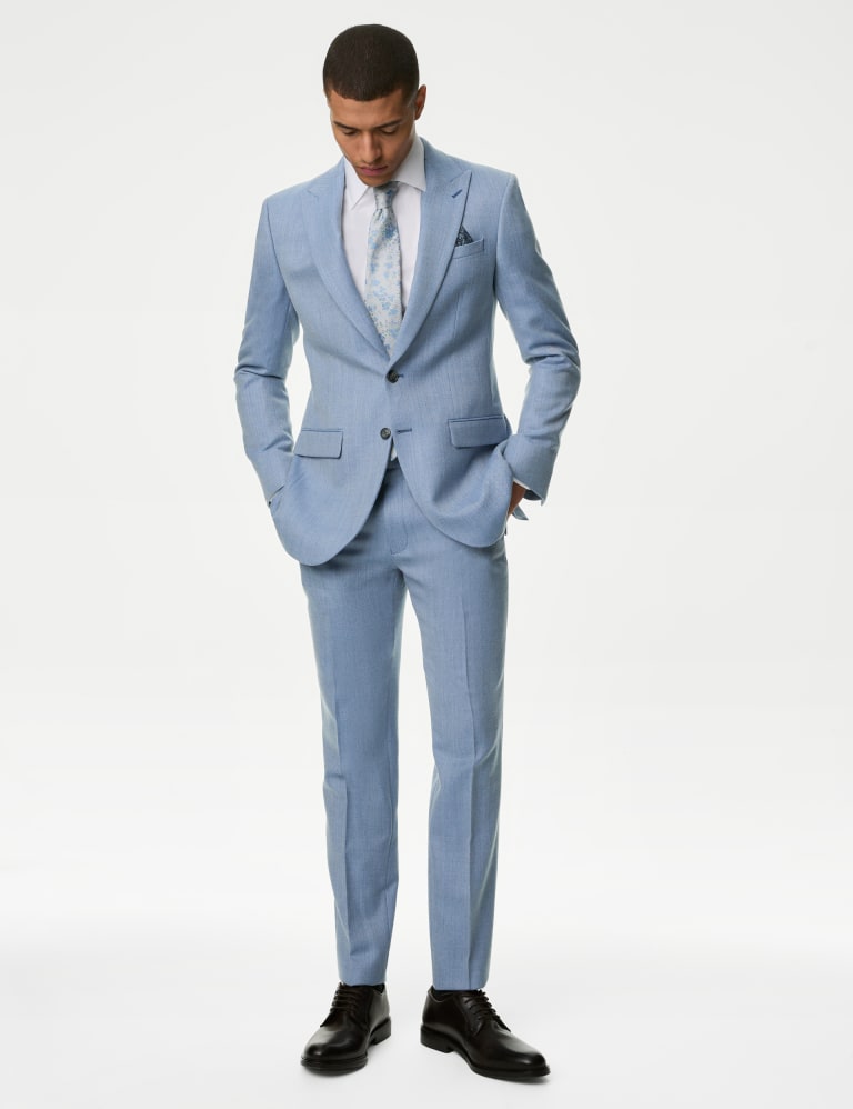 Regular Fit Wool Blend Suit Jacket | M&S Collection | M&S