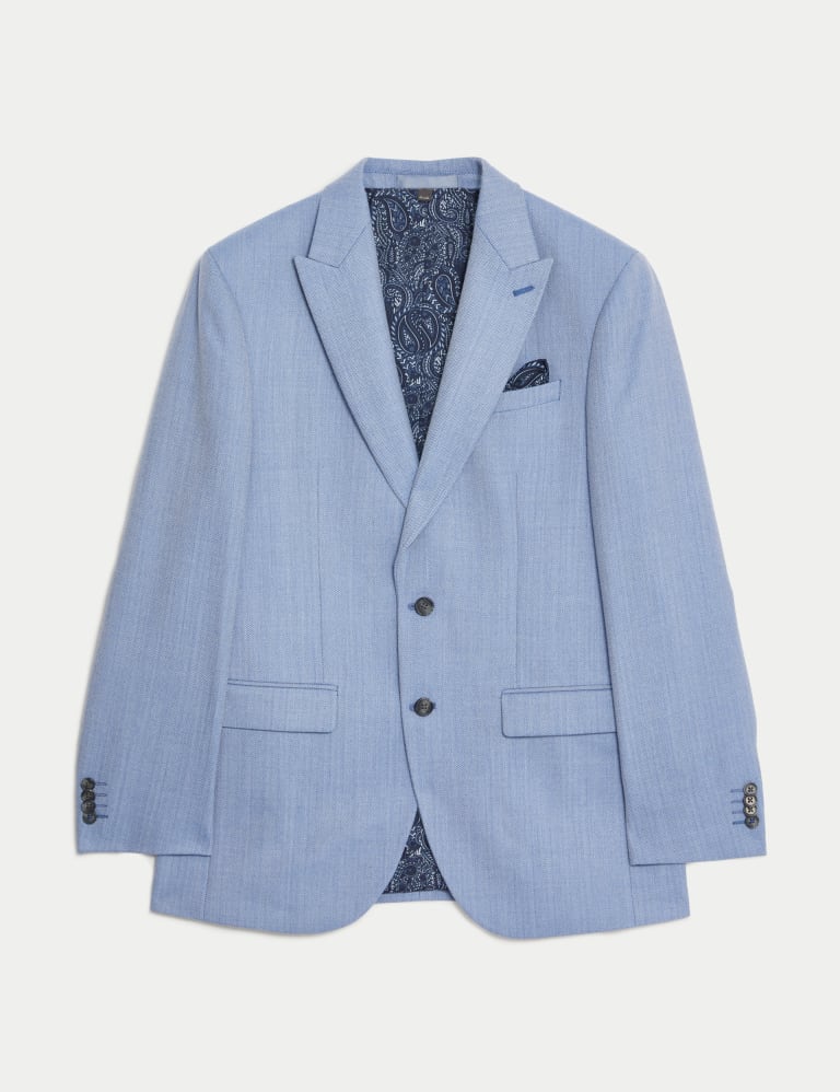 Regular Fit Wool Blend Suit Jacket | M&S Collection | M&S