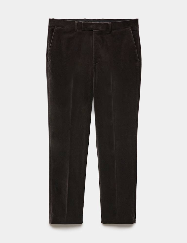 2 Piece Cotton Rich Velvet Stretch Suit 2 of 6