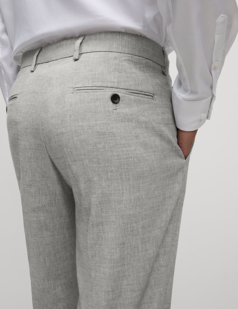 Tailored Fit Italian Linen Miracle™ Suit 3 of 6