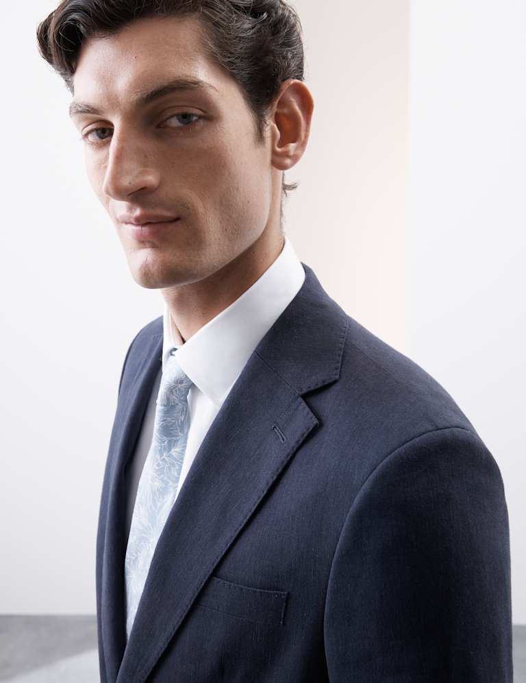 Tailored Fit Italian Performance Linen Blend Suit 1 of 6
