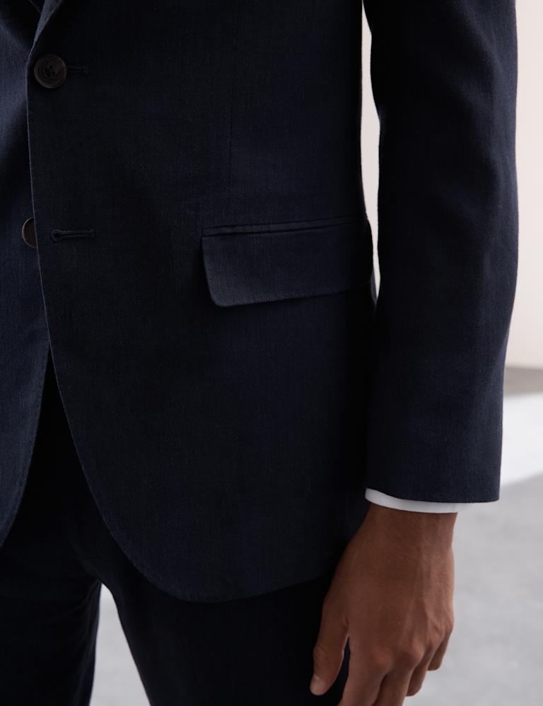 Tailored Fit Italian Performance Linen Blend Suit 5 of 6