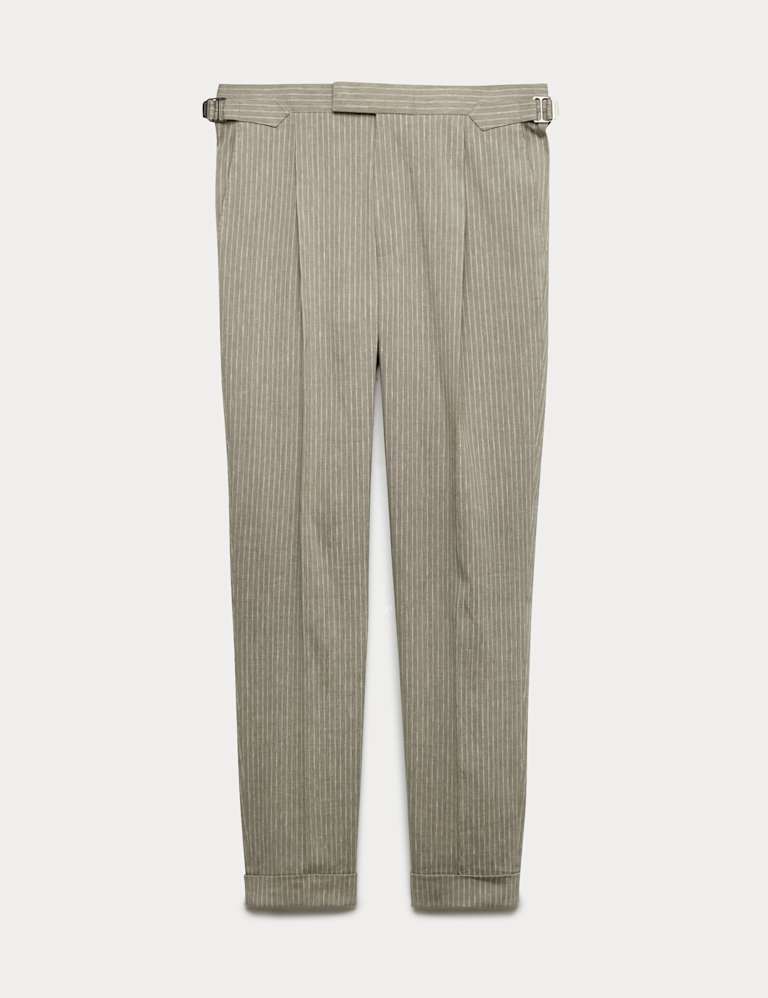 2 Piece Tailored Fit Italian Miracle Linen™ Suit 3 of 6