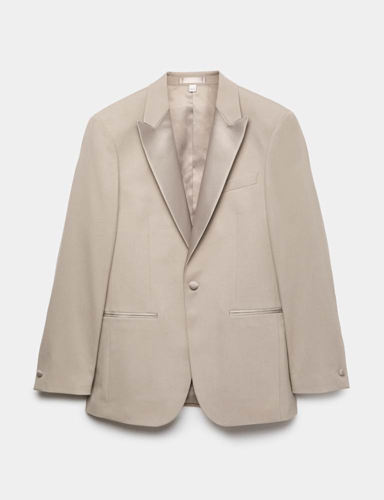 2 Piece Tailored Fit Peak Lapel Tuxedo Suit 2 of 6