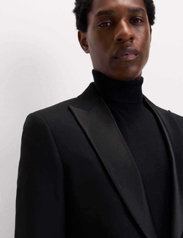 2 Piece Slim Fit Stretch Tuxedo Suit 1 of 6