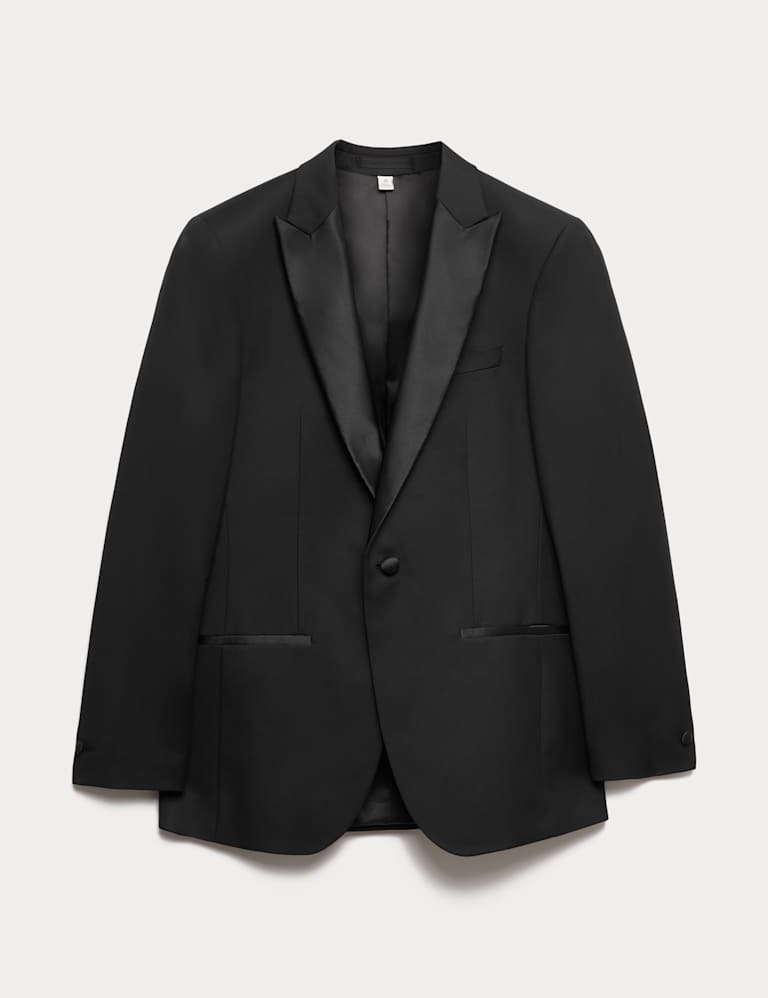 2 Piece Skinny Fit Stretch Tuxedo Suit 2 of 6