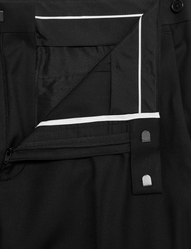 2 Piece Slim Fit Ultimate Velvet Lapel Tuxedo Suit 4 of 6