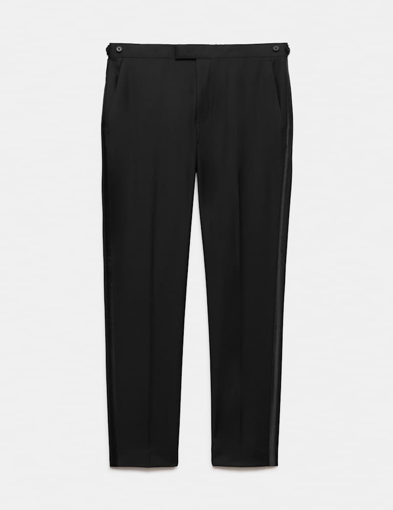 2 Piece Slim Fit Ultimate Velvet Lapel Tuxedo Suit 3 of 6