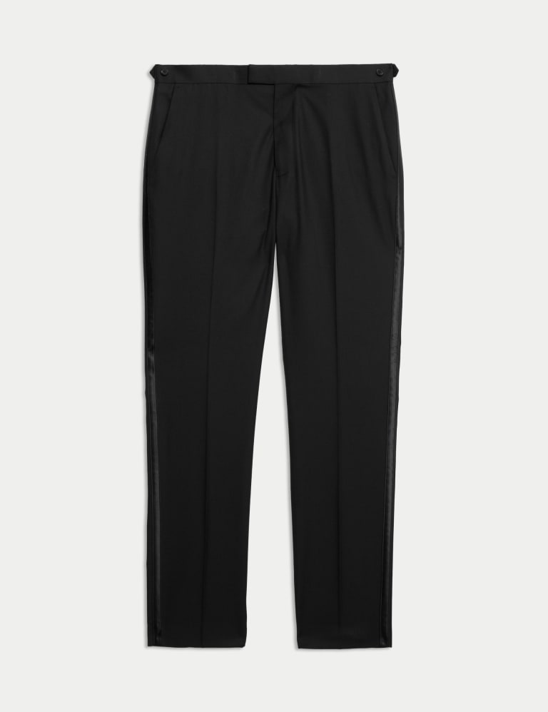 3 Piece Slim Fit Double Breasted Tuxedo Suit 3 of 9
