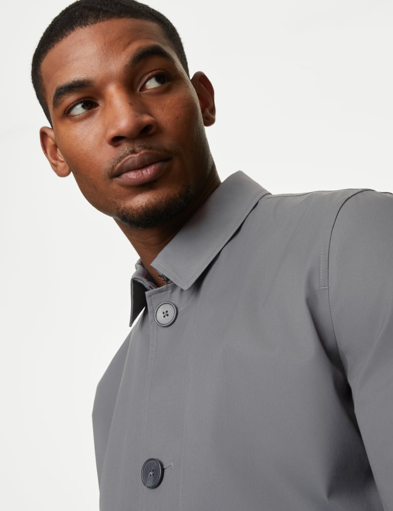 Cotton Blend Mac with Stormwear™ | M&S Collection | M&S