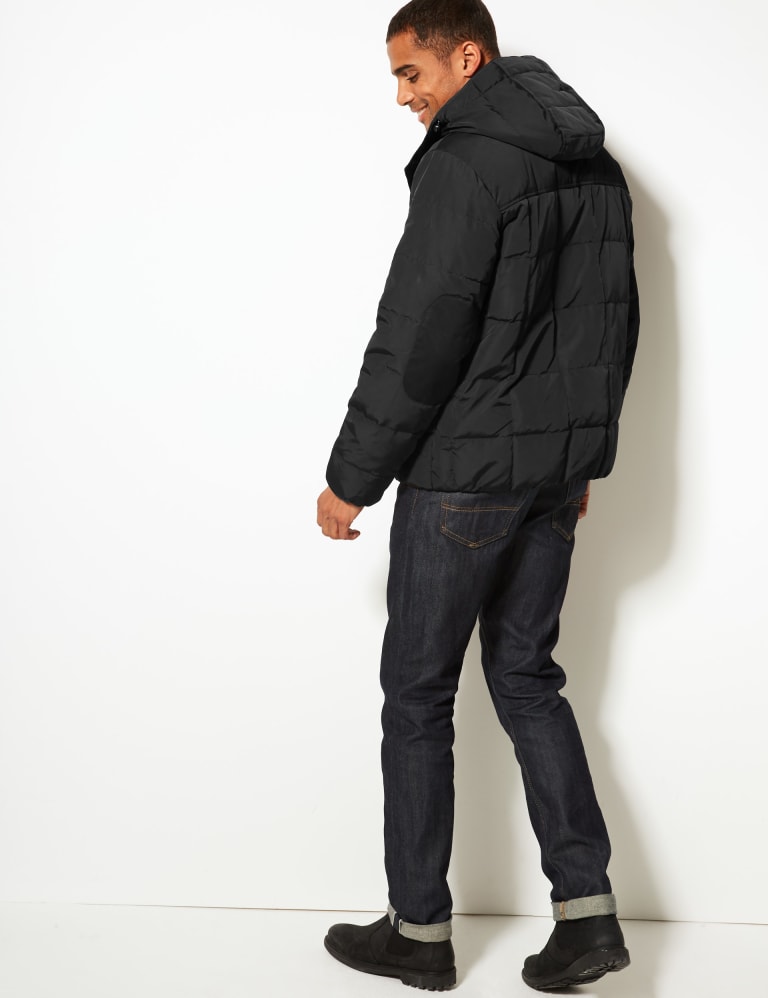 Blue harbour down & feather parka with stormwear shop