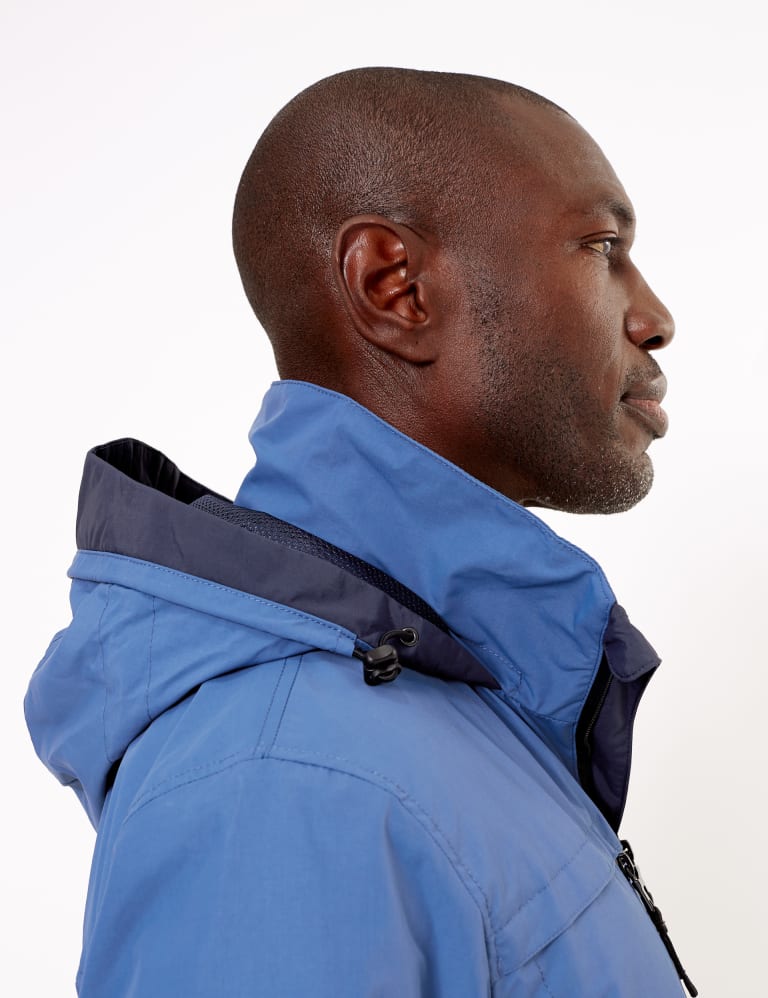 Colour block windbreaker mens on sale