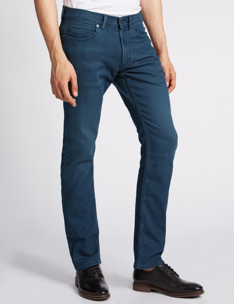 Big and tall stretch jeans hot sale