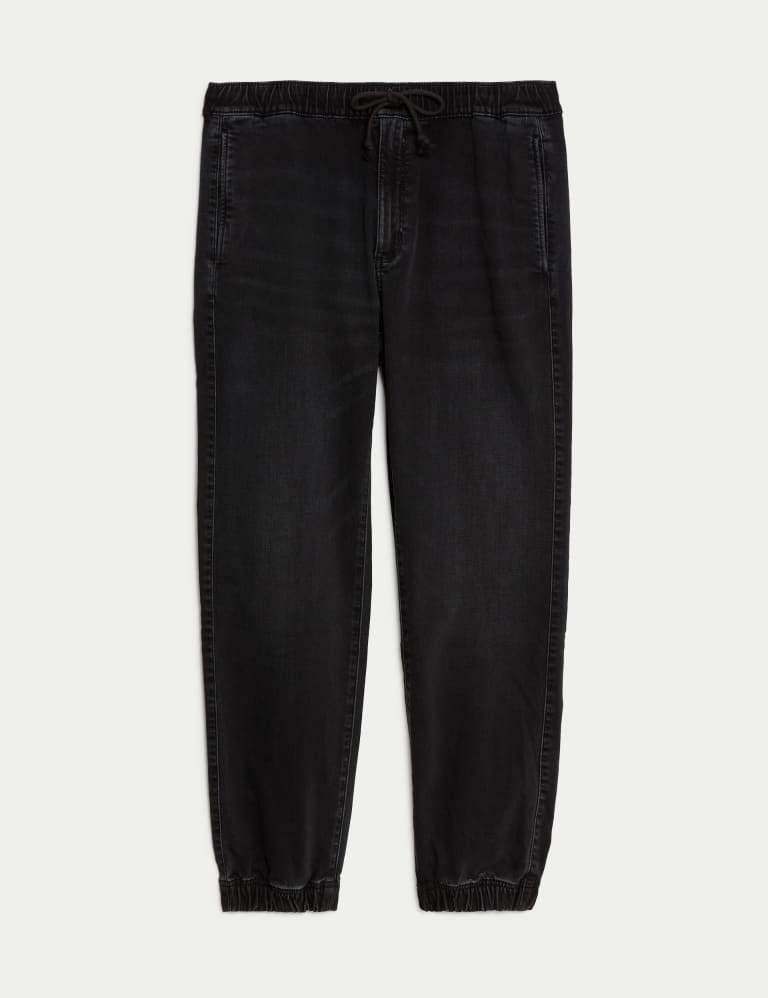 Regular Fit Jersey Cuffed Jogger Jeans M S Collection M S