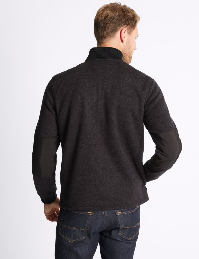 Fleece jacket marks and spencer best sale
