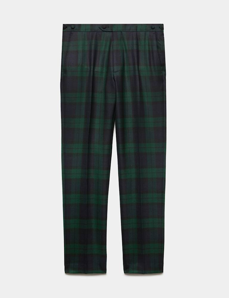 2 Piece Tailored Fit British Check Suit 3 of 6