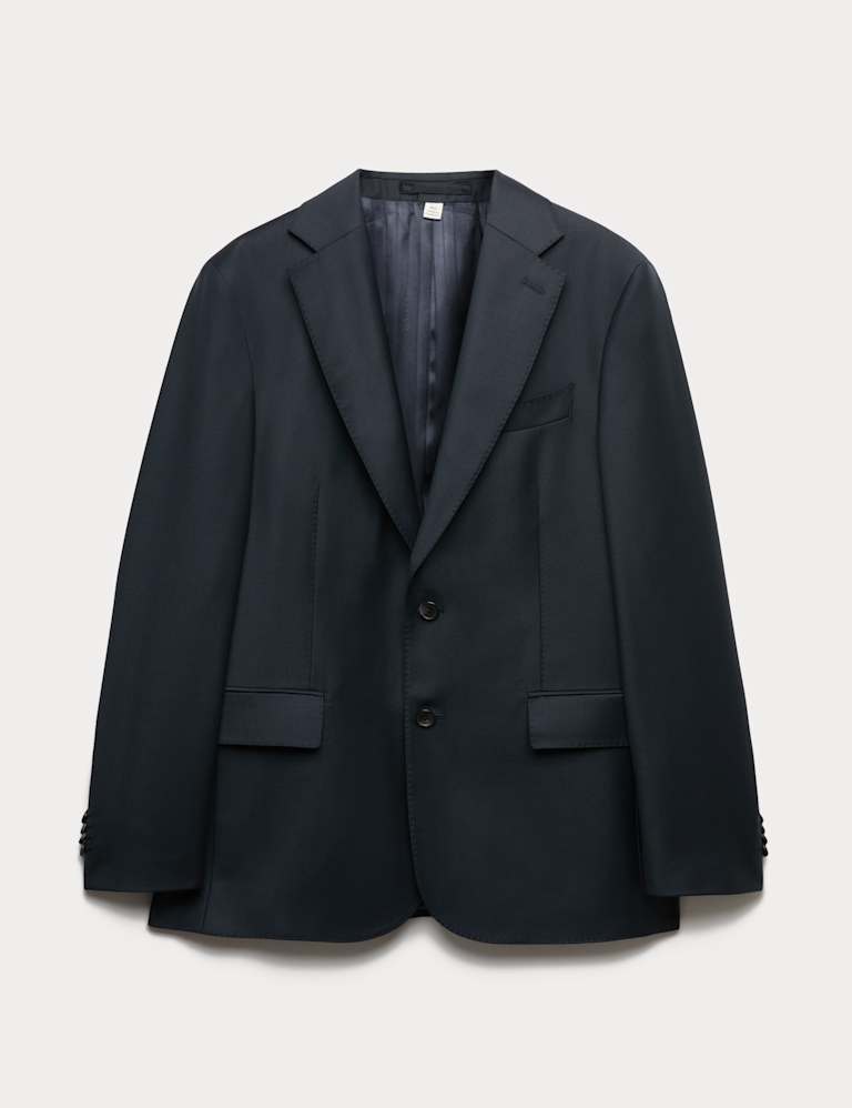 3 Piece Tailored Fit Pure Wool Suit 2 of 9