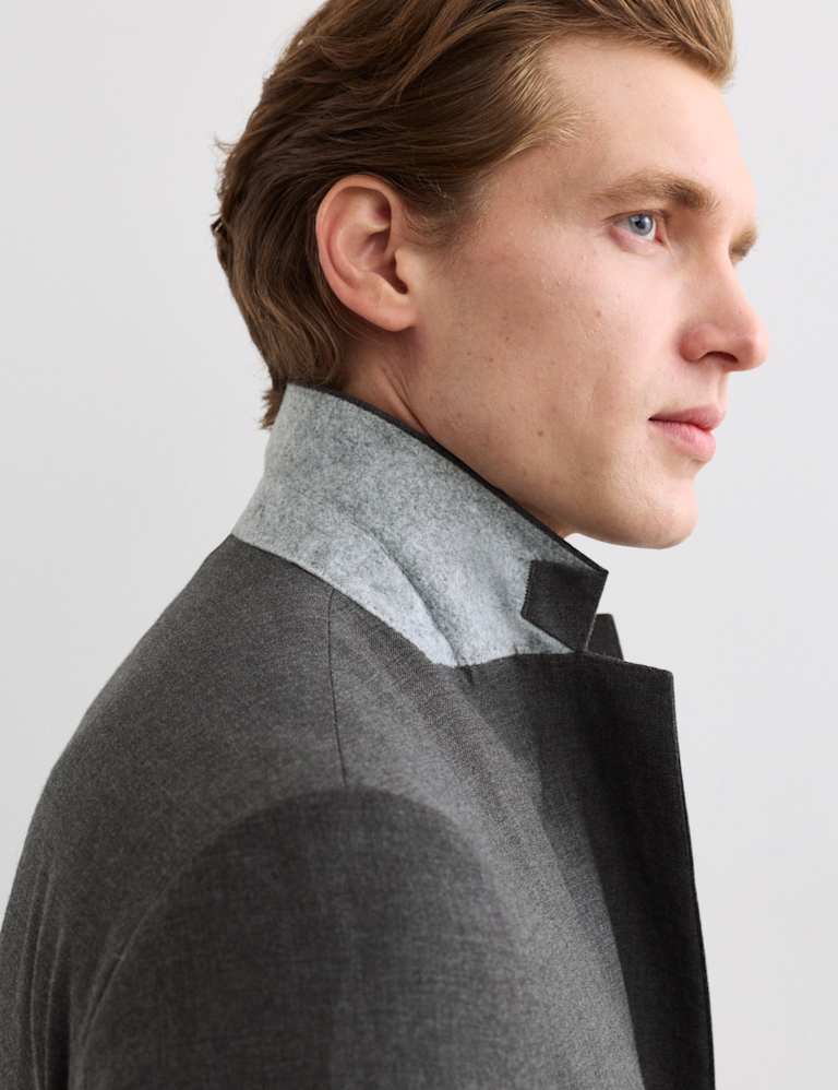 3 Piece Tailored Fit Pure Wool Suit 5 of 9