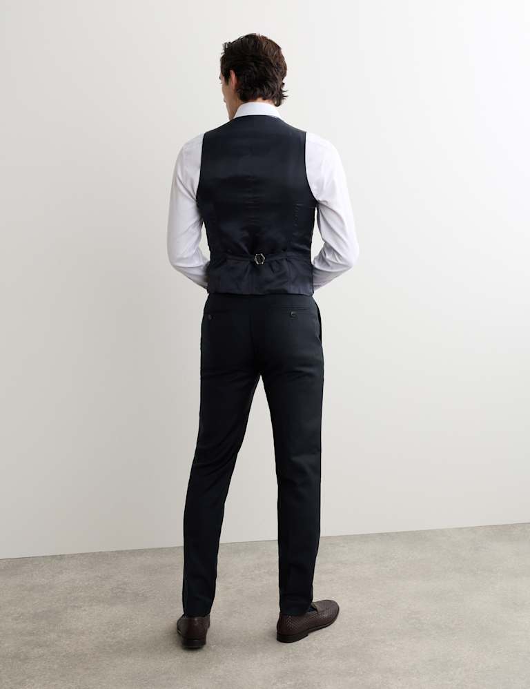 3 Piece Tailored Fit Pure Wool Suit 6 of 9