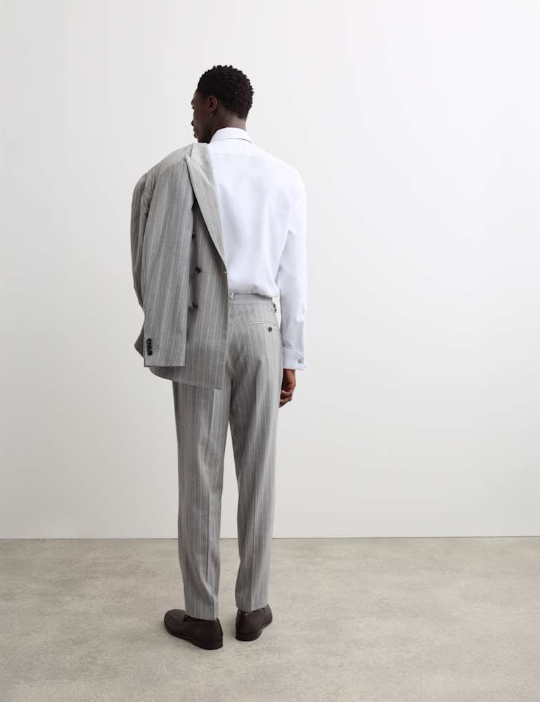 3 Piece Italian Wool with Cashmere Suit 6 of 9