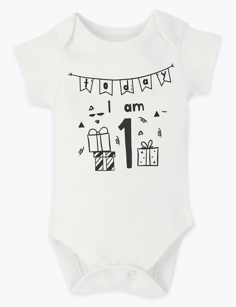 12 Pack Cotton Milestone Bodysuits M S IE