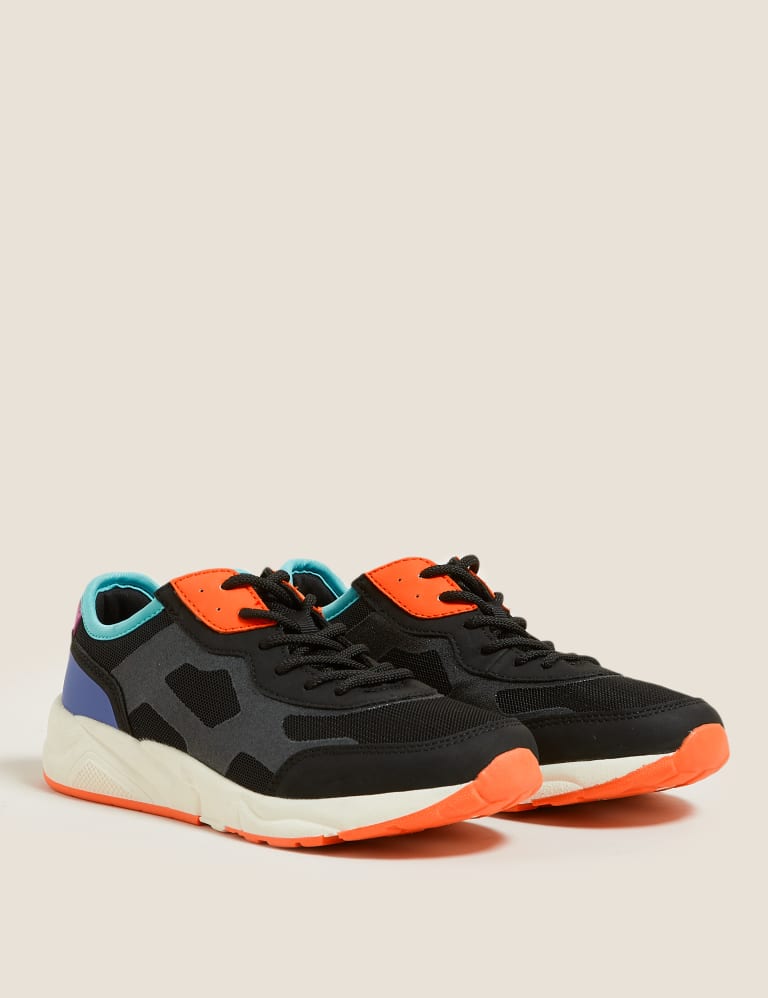 Kids Freshfeet Chunky Trainers 13 Small 7 Large M S Collection M S IE