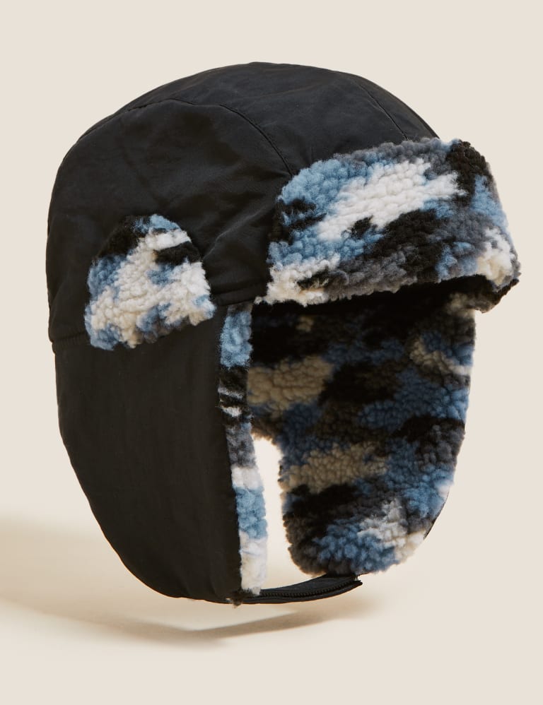 Kids Camouflage Winter Hat 12 Mths 13 Yrs M S Collection M S IE