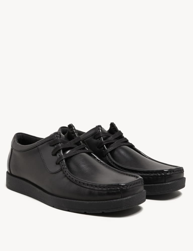 Kids Leather Lace School Shoes 13 Small 9 Large M S Collection M S IE
