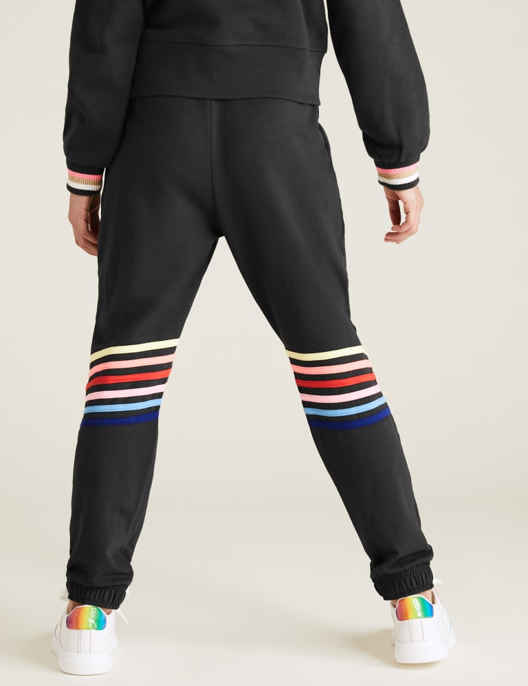 Cotton Rainbow Rainbow Joggers 6 14 Yrs M S IE