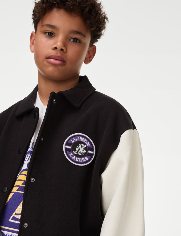 NBA LA Lakers Bomber Jacket (6-16 Yrs) 5 of 8