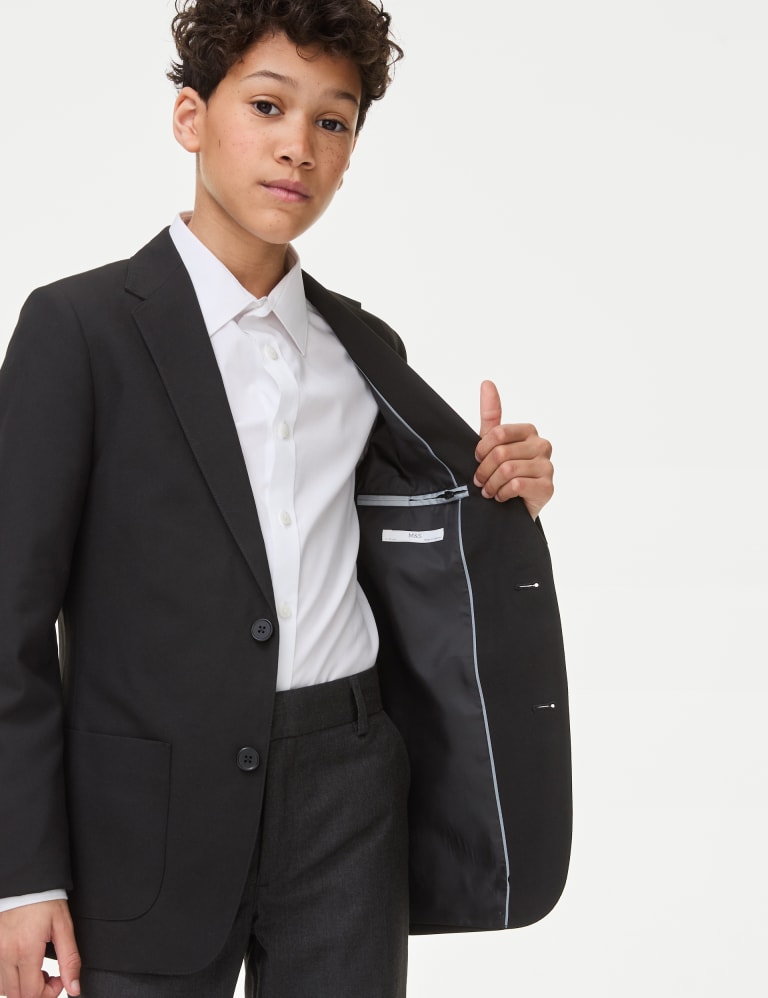 Senior Boys School Slim Fit Blazer (9-18 Yrs) 4 of 6