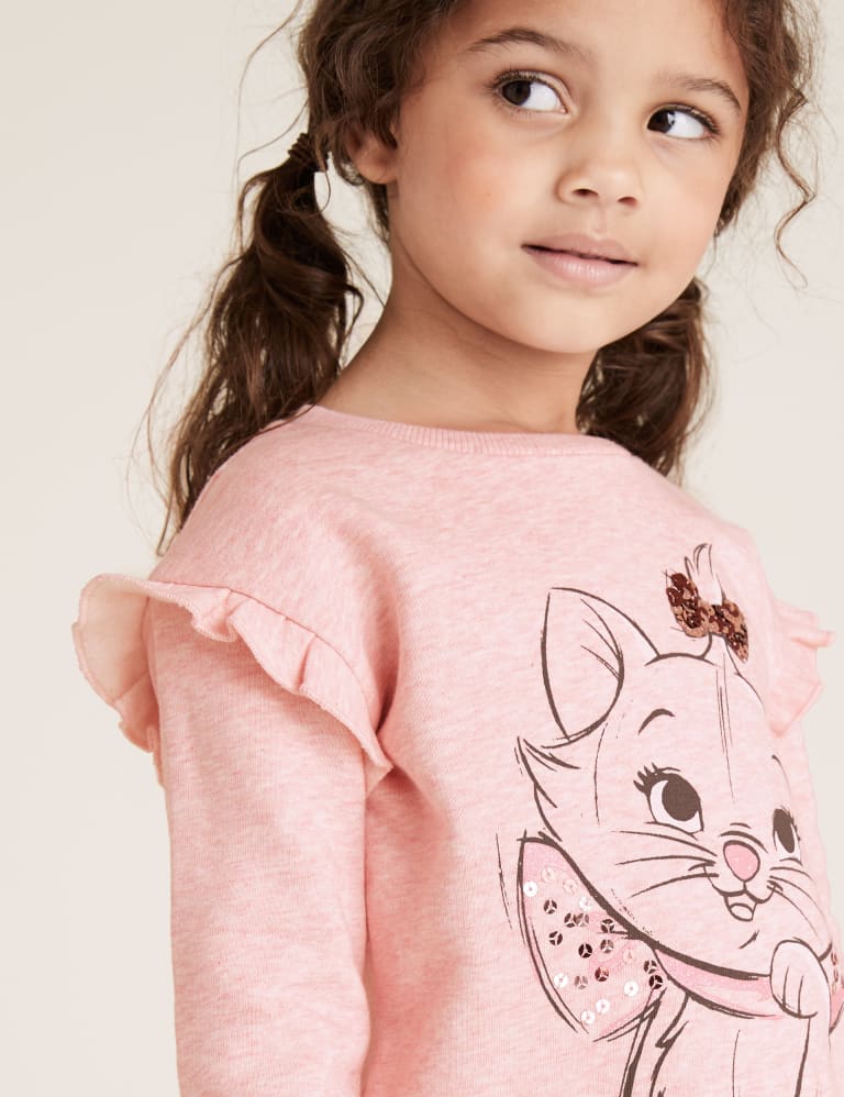 Disney Aristocats Marie Sweatshirt 2 7 Yrs M S IE