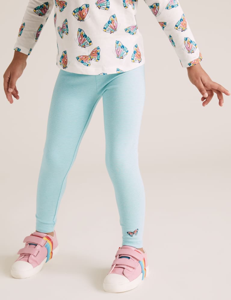 Butterfly print leggings discount