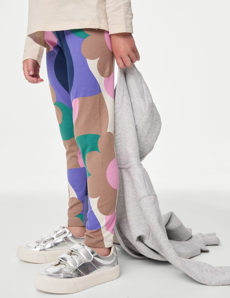 Colorful print leggings store