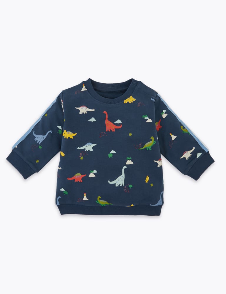 Dinosaur print sweatshirt top