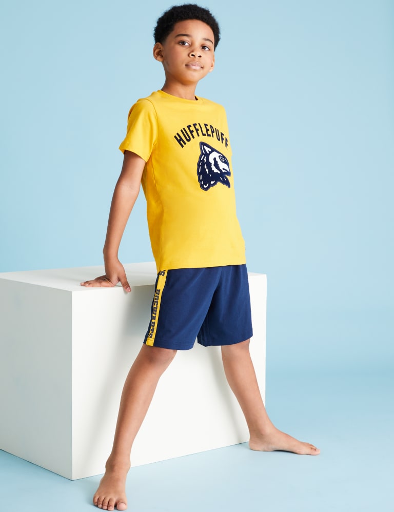 Harry Potter Hufflepuff Short Pyjama Set 6 16 Yrs M S IE