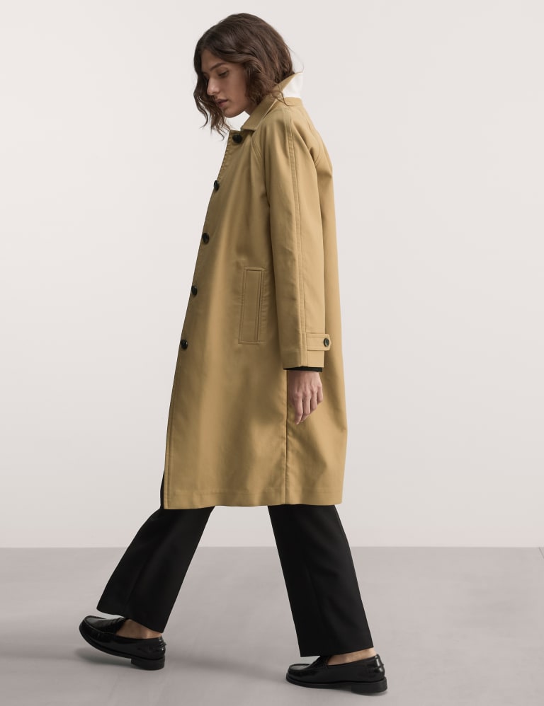 Pure Cotton Mac | JAEGER | M&S