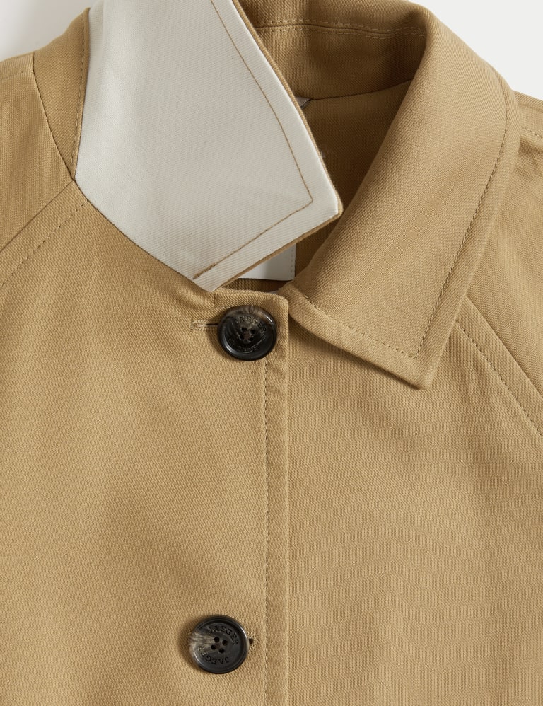 Pure Cotton Mac | JAEGER | M&S
