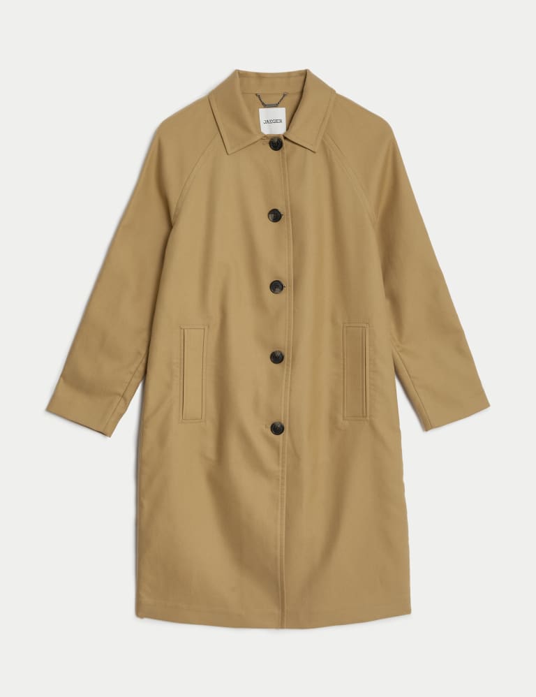 Pure Cotton Mac | JAEGER | M&S