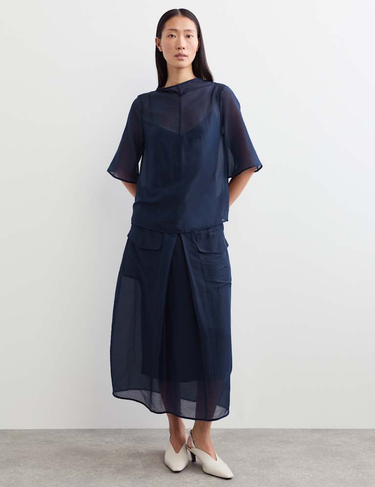 Organza Top & Skirt Set 3 of 6