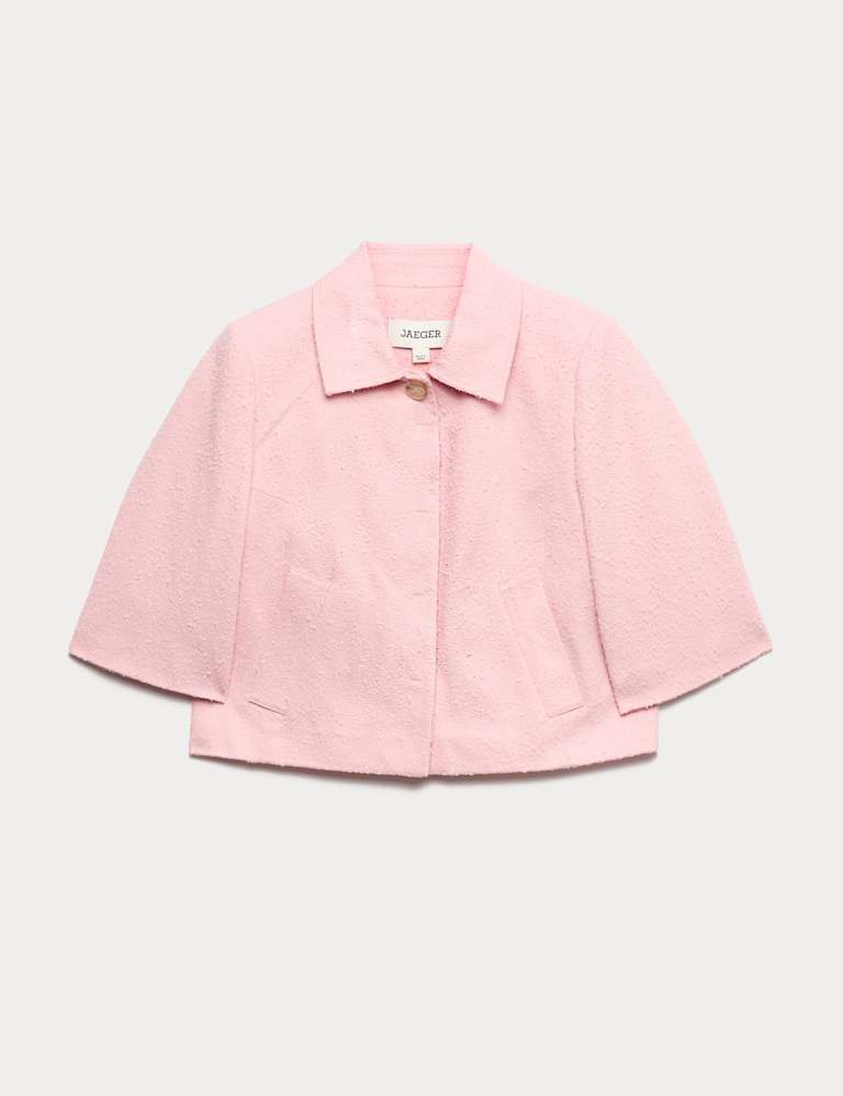 Pure Cotton Textured Trucker Jacket & Trouser Set 2 of 6