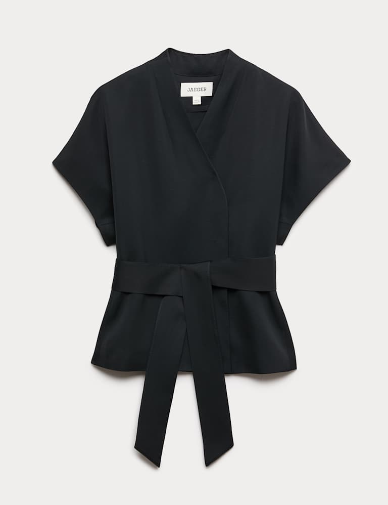 Wrap Jacket with Linen & Shorts 2 of 6