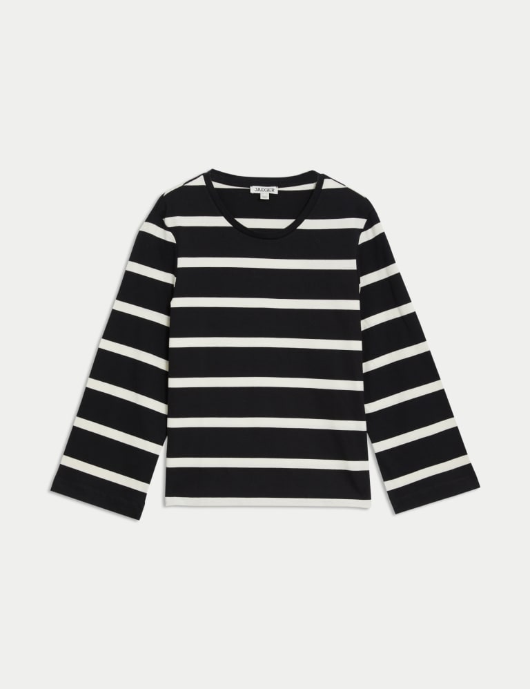 Pure Cotton Striped Top 2 of 6