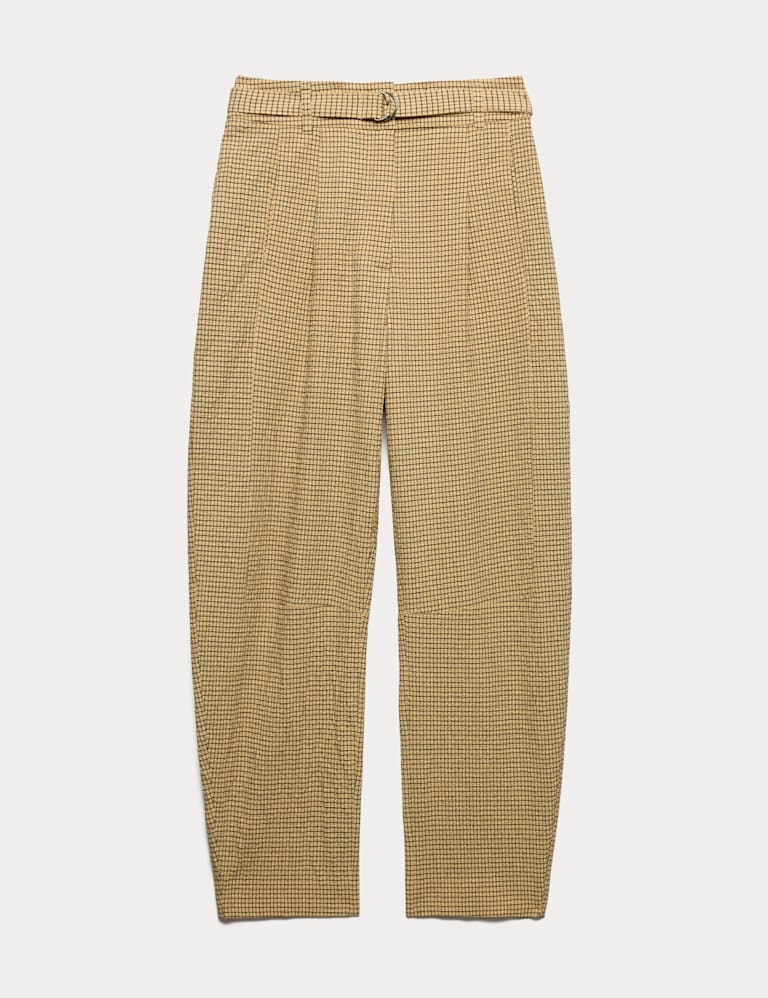 Cotton Rich Checked Seersucker Waistcoat & Trousers Set 2 of 6