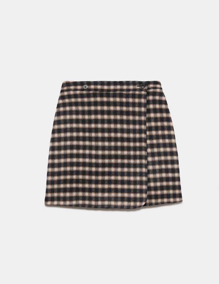 Checked Jacket & Skirt Set 2 of 6